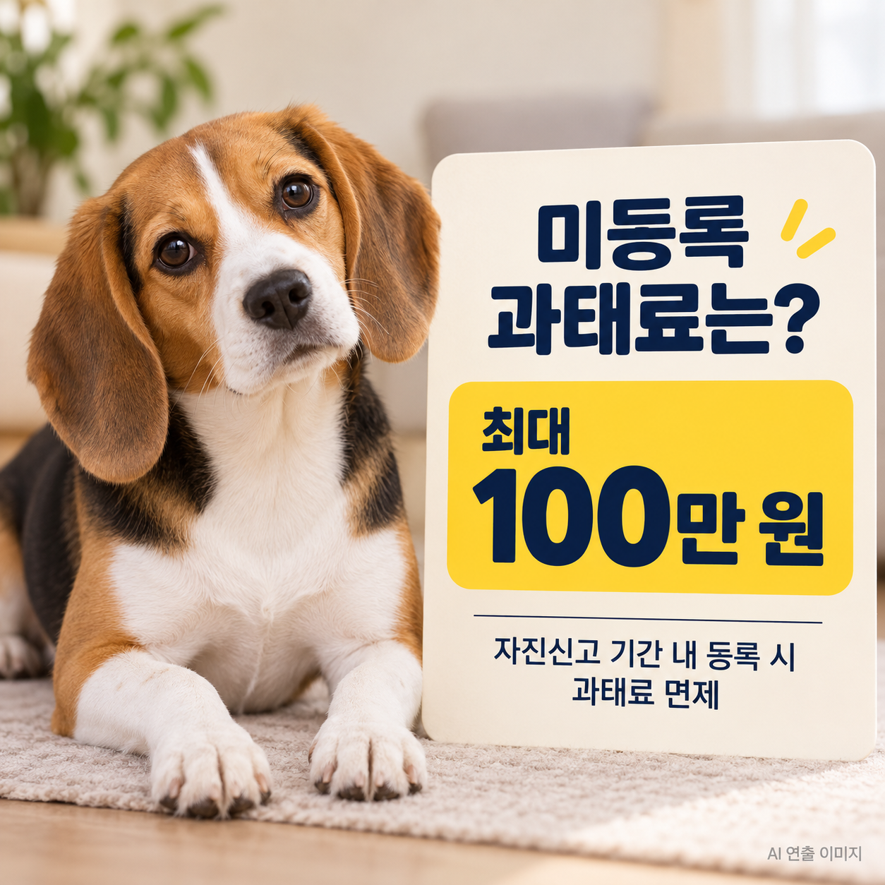 반려동물 동물등록 하는 방법, 2026 자진신고 기간 10월까지