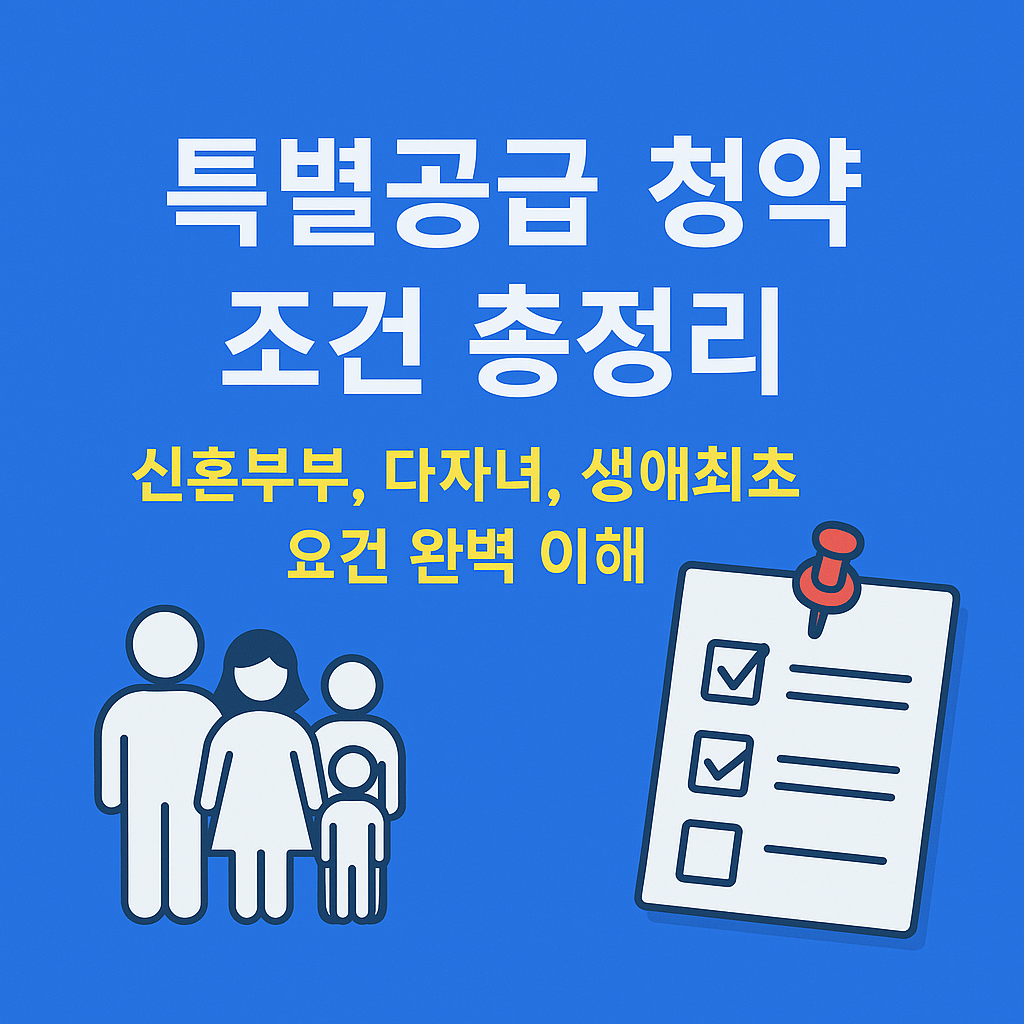 특별공급 청약