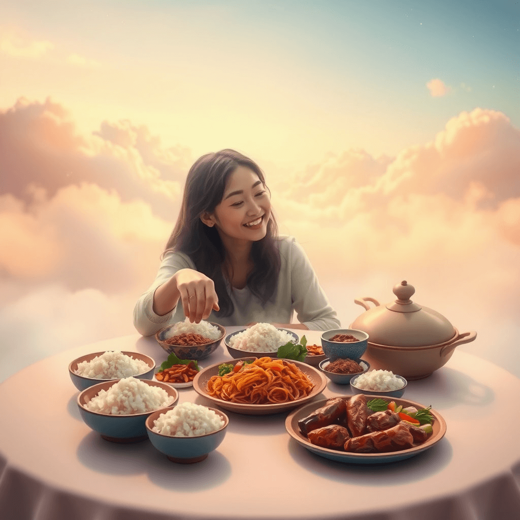 밥 먹는 꿈 해몽