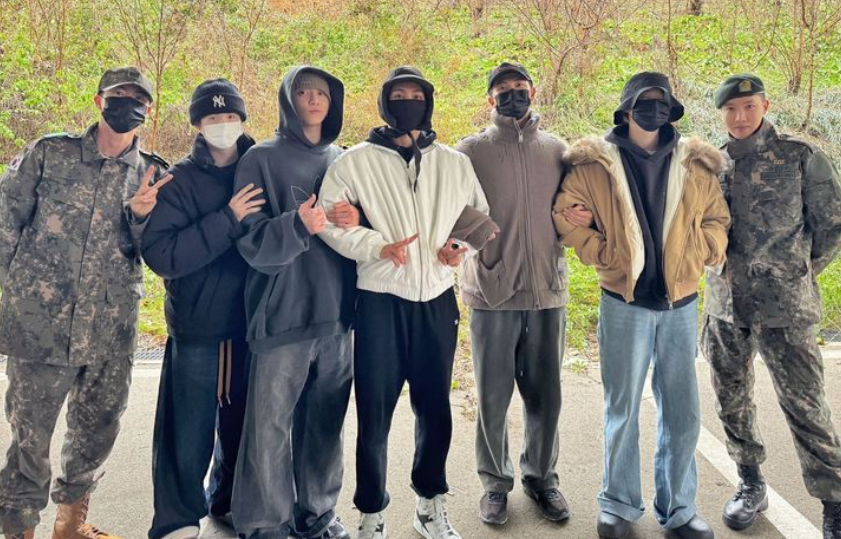 BTS 진 전역 방탄소년단