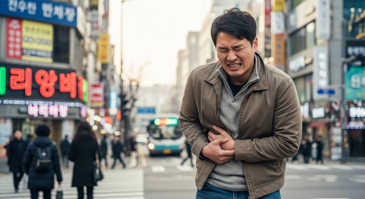오른쪽 옆구리 통증 의심되는병