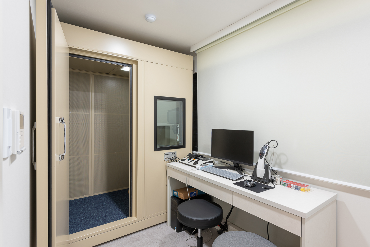 하남별이비인후과 청력검사실