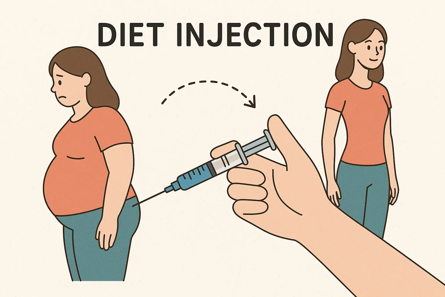 다이어트 주사 예시 출처 - 본인
