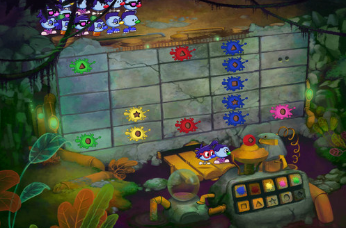 줌비니 페인트 맞추기