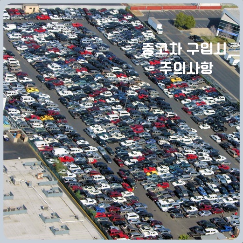 중고차 구매시 세금 확인사항