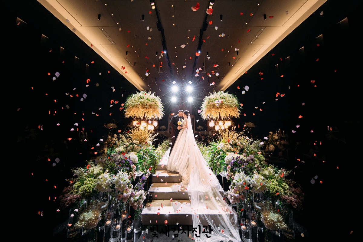 위더스 영등포 펠리체홀 본식스냅 플라워샤워