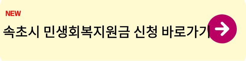 속초시 민생회복지원금 신청1