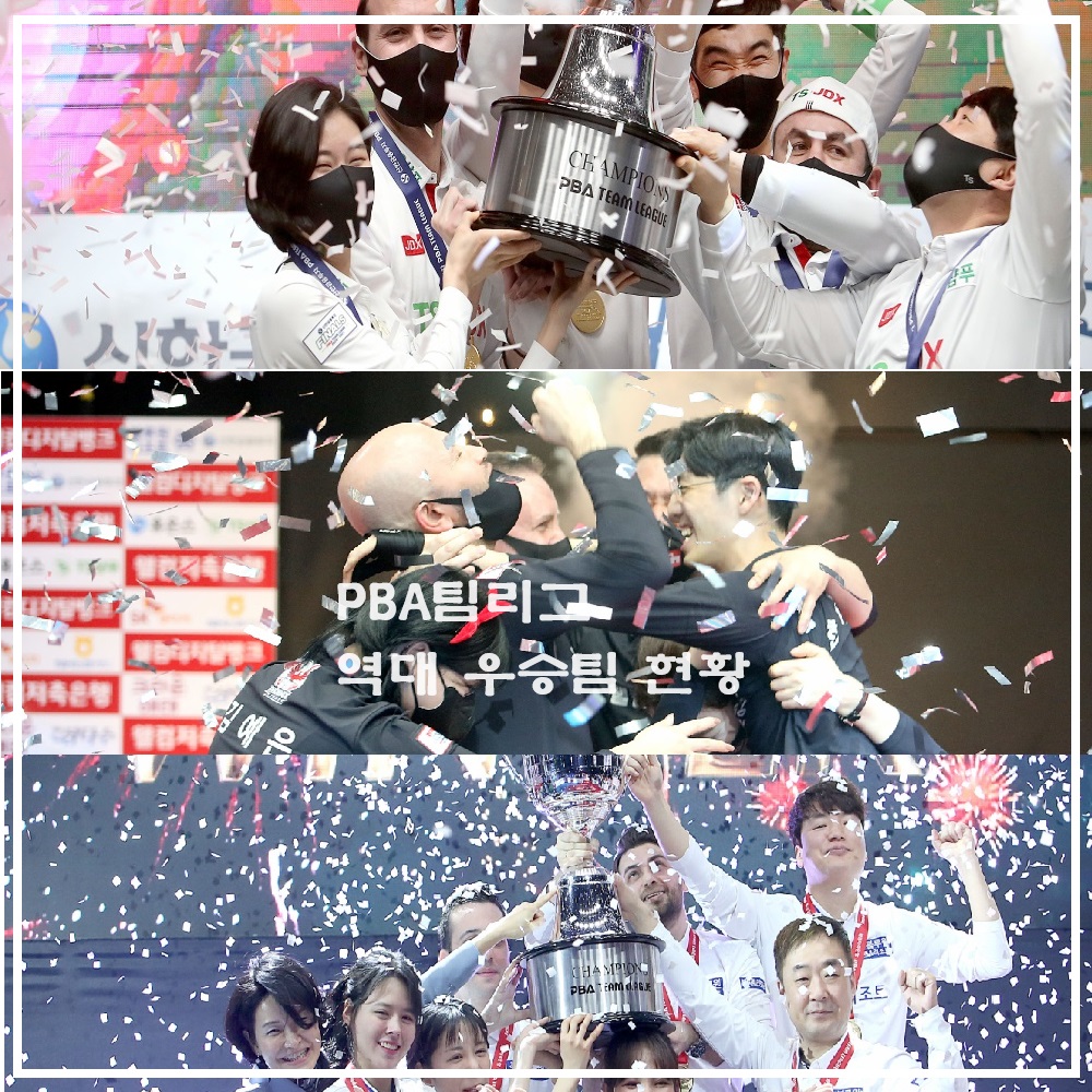 프로당구 PBA팀리그 역대 우승팀 현황 (Since 2021)