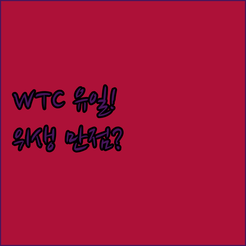 멕시코 시티 WTC 근처에서 위생 점..