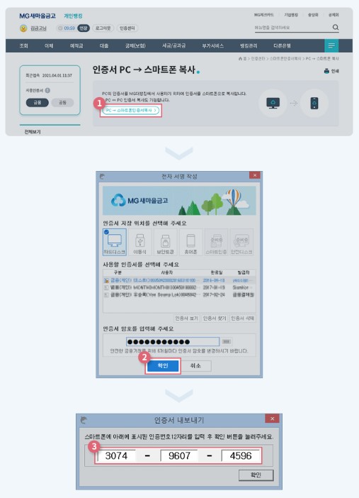 공동인증서 발급방법