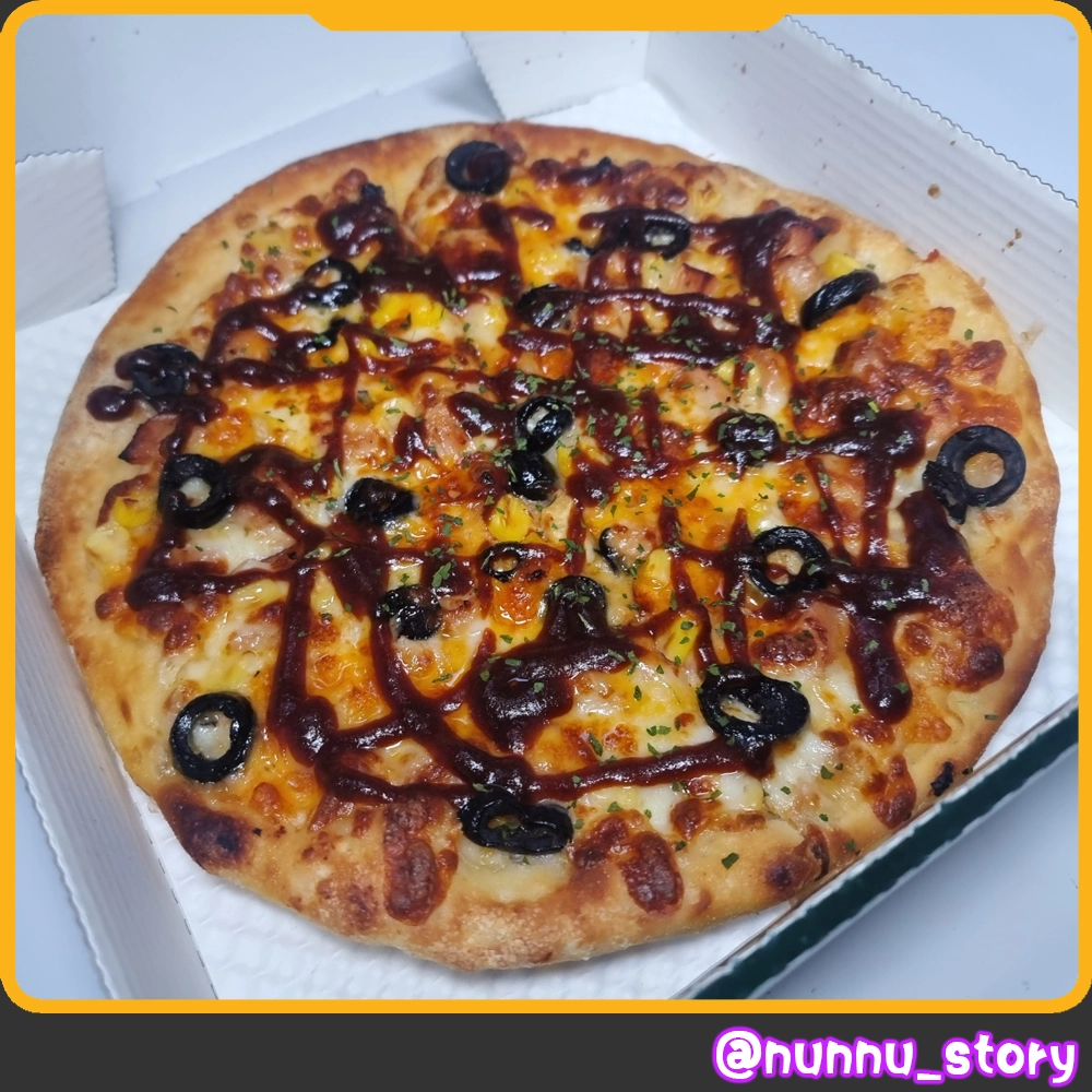 바베큐 치킨피자