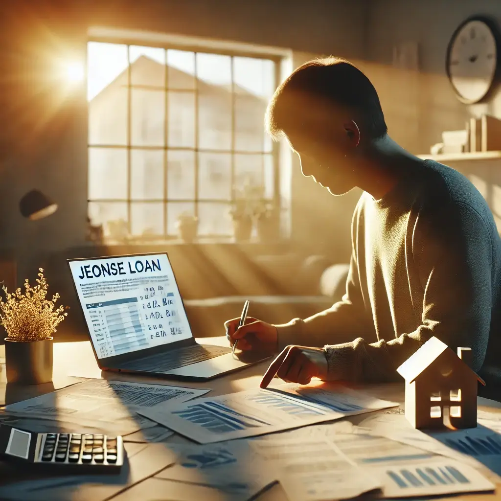 전세자금대출-계획을-세우는-남성