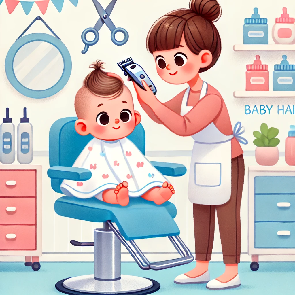 미용실 간 아기