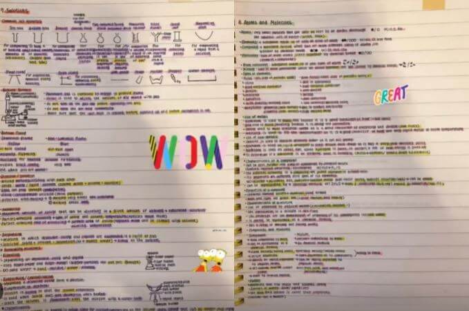 김희선 딸 영어 노트필기