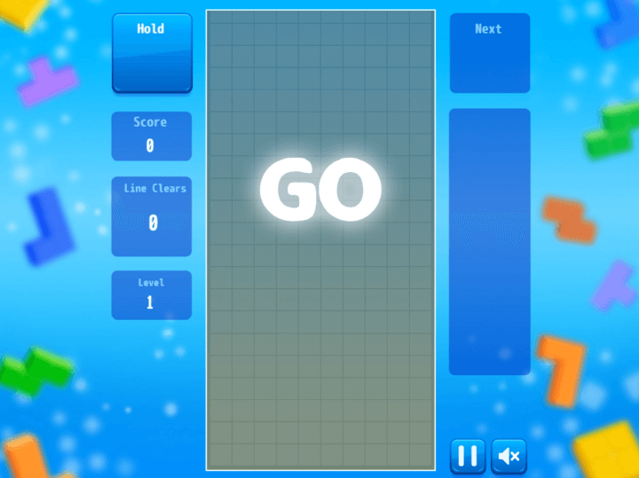 테트리스-무료게임-시작-화면
