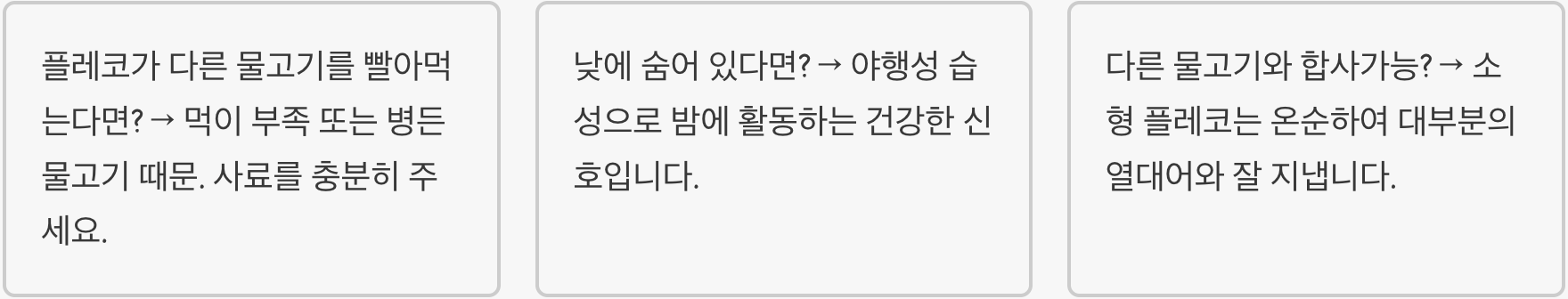 플레코 키우기 완벽 가이드 (어항, 먹이, 수명 총정리)