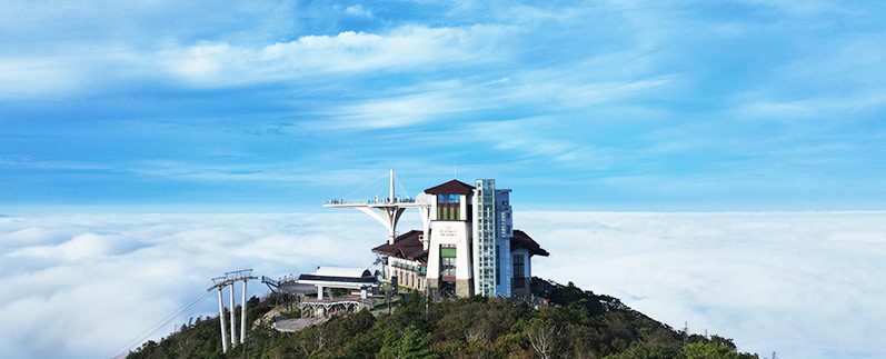 발왕산 스카이워크 전경