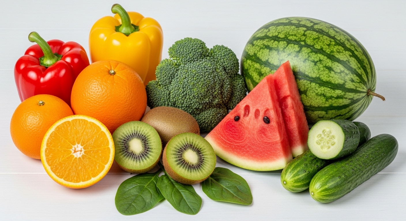 비타민C 풍부한 과일과채소
