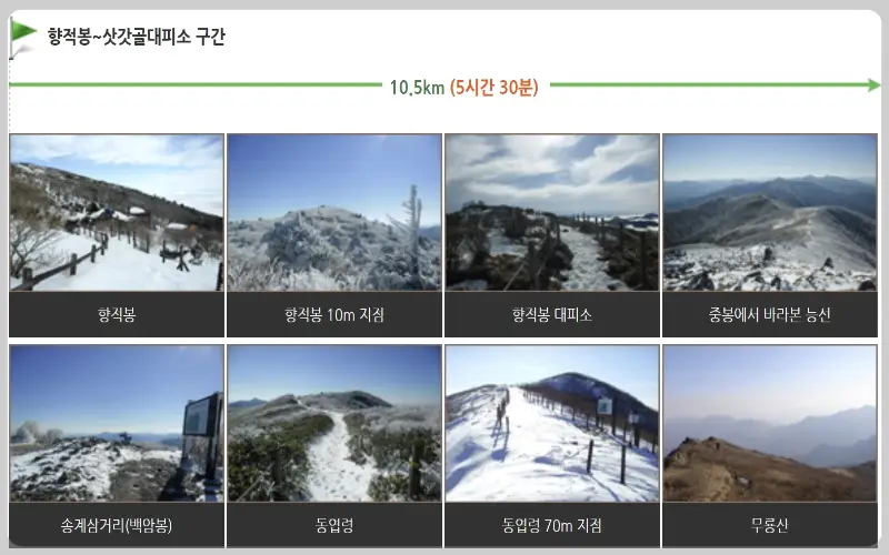 덕유산 등산 코스_4