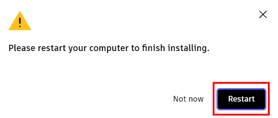 오토캐드-뷰어-설치-후-재부팅-선택