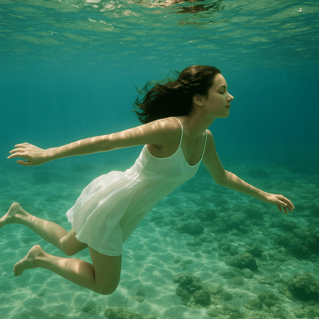 물속에 있는 꿈의 해몽