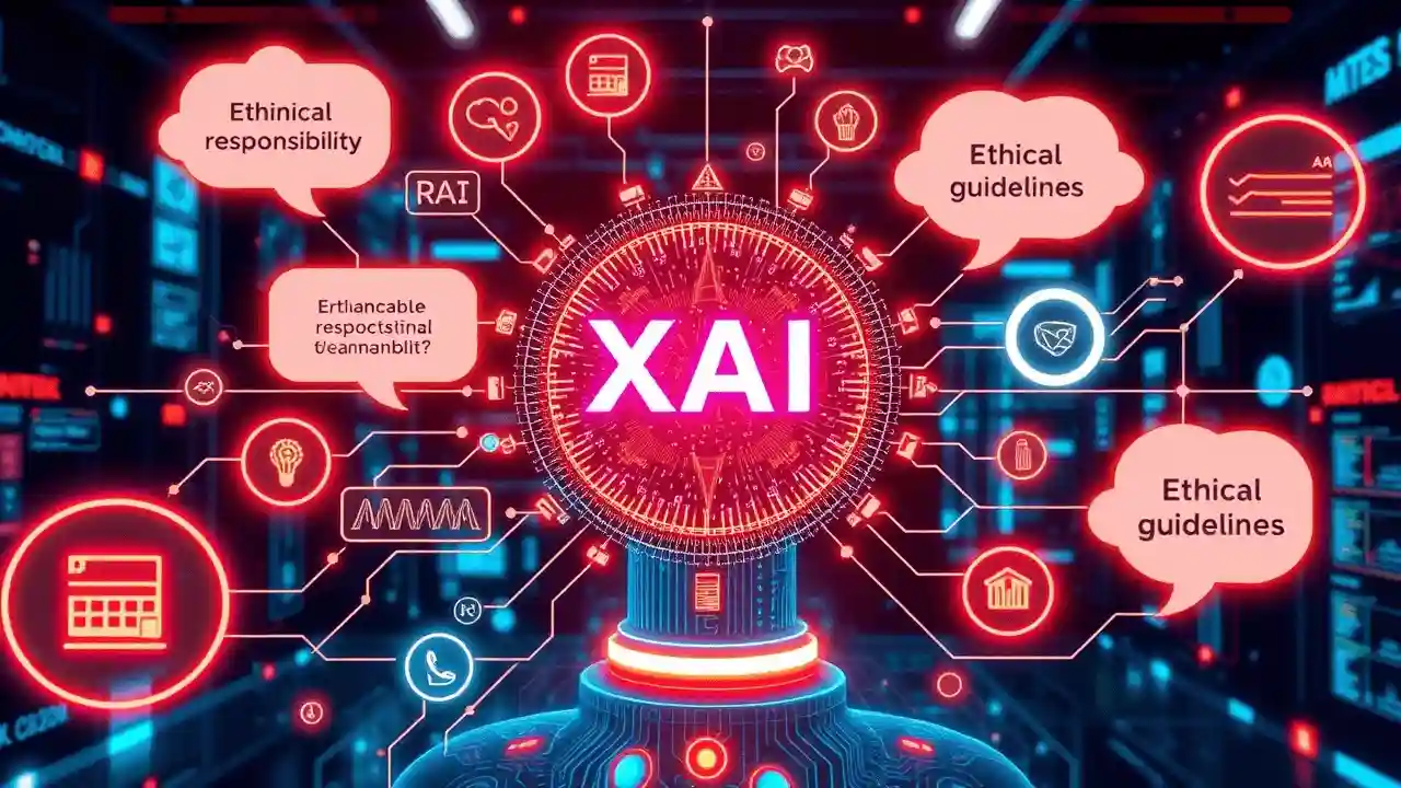 <img src="xai_ethical_decision_visual.webp" alt="XAI가 수행하는 윤리적 책임과 판단 과정을 생동감 있게 시각화한 이미지 입니다">