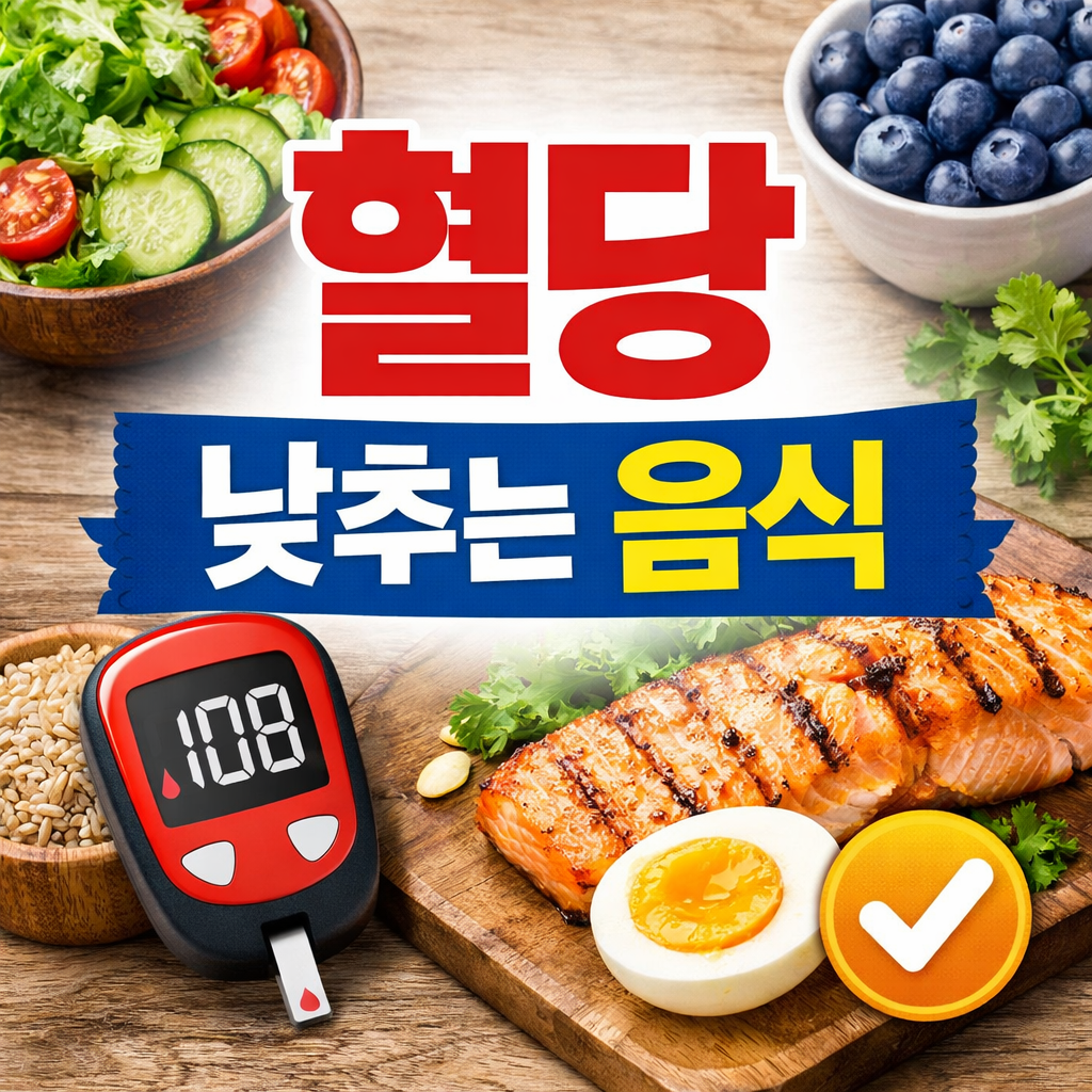 혈당 낮추는 음식