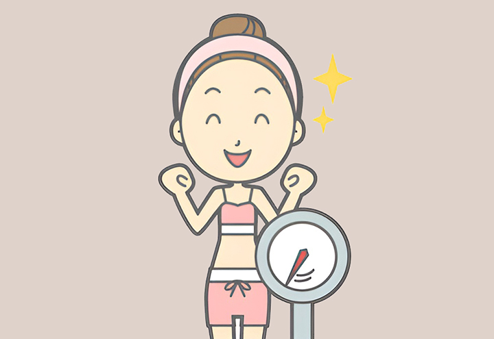 체중을-관리중인-여성