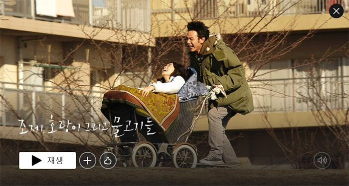 조제&#44;-호랑이-그리고-물고기들(Josee&#44;-The-Tiger-and-The-Fish)-넷플릭스-로맨스-영화-추천-BEST-6