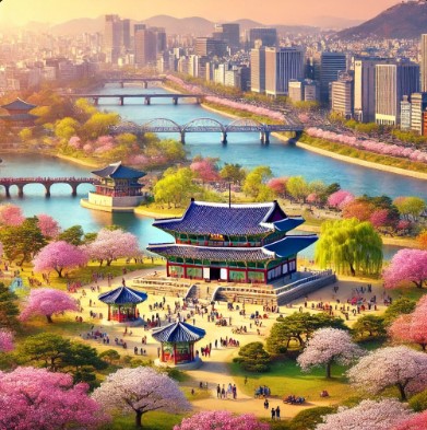 서울의 봄 풍경