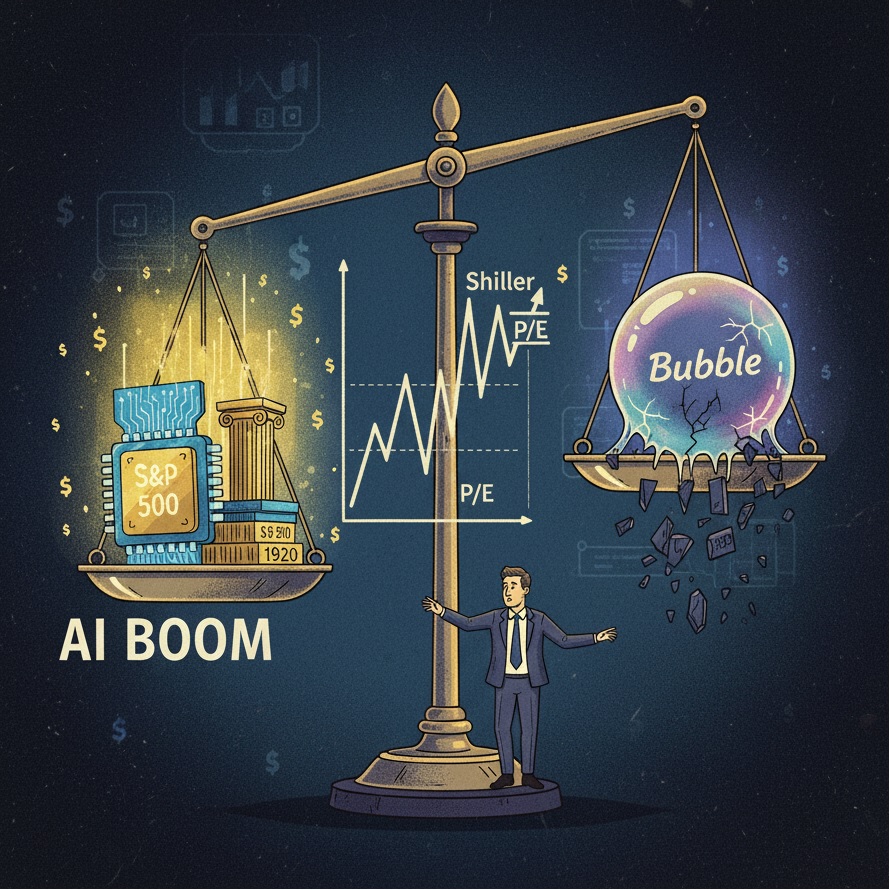 2025년 월가의 극과 극 전망: 사상 최고치 증시, 버블인가 혁명 초입인가?
