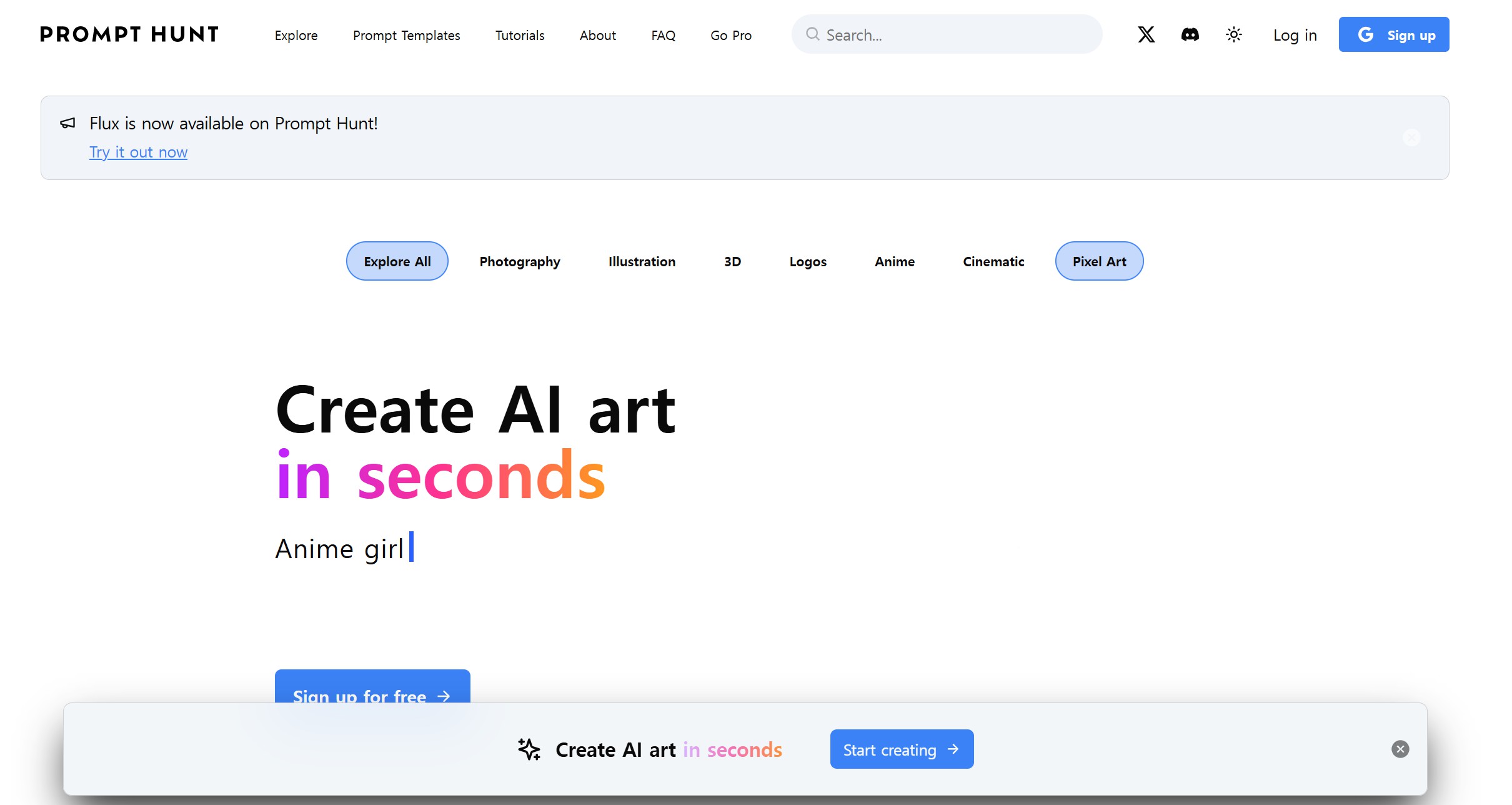 AI Prompt Generator &amp; Site 7: PromptHunt
