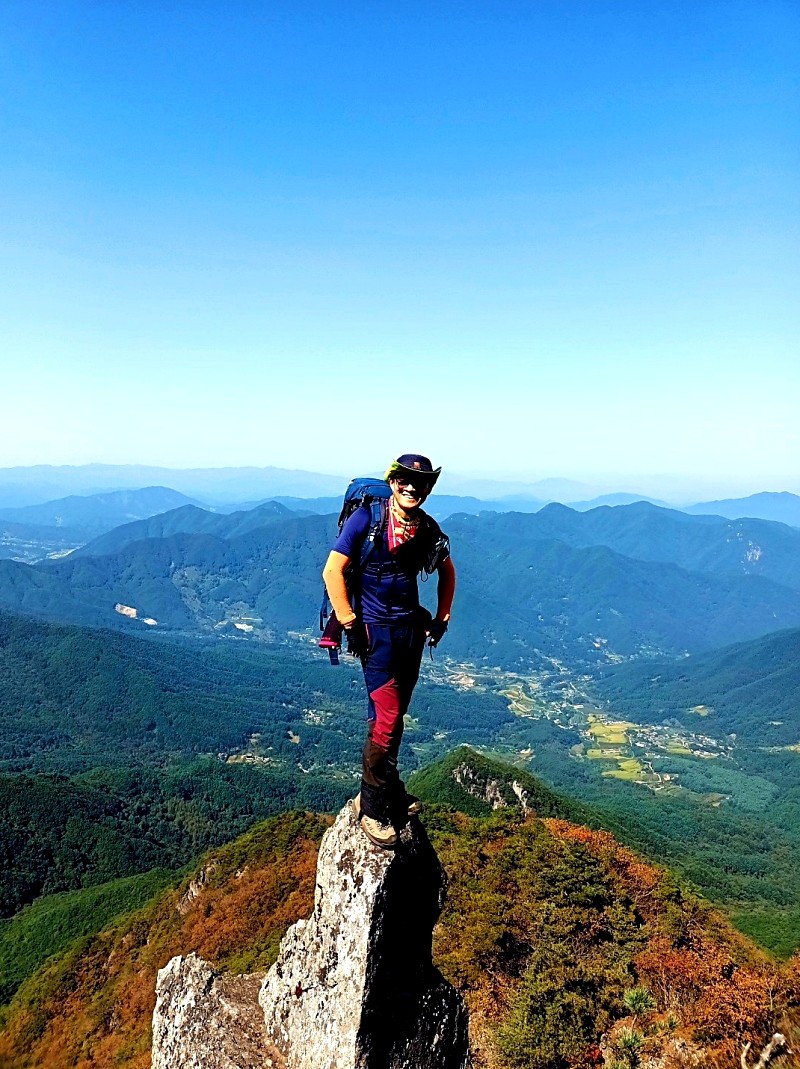 경북 성주군 가야산 북릉 04 산까마귀처럼