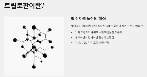 트립토판의 핵심효능