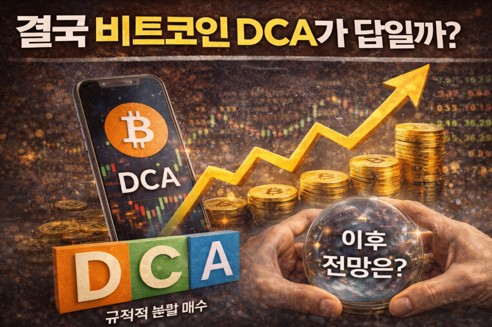비트코인 DCA, 요즘 같은 장에서 정말 최선의 투자법일까?