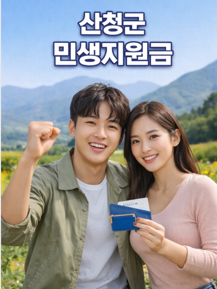 산청군 민생안정지원금 신청기간 방법 등 총정리!