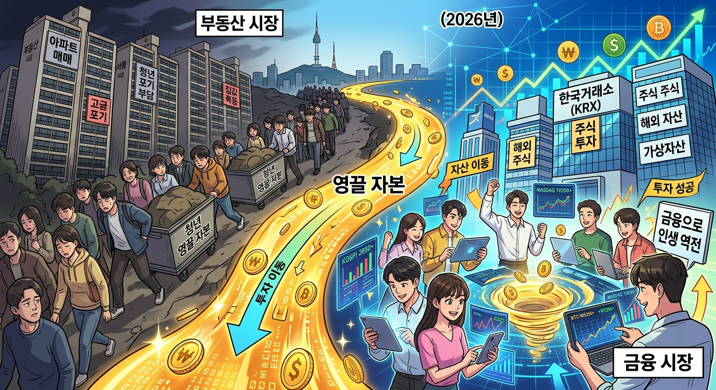 부동산 대신 주식·금융자산으로