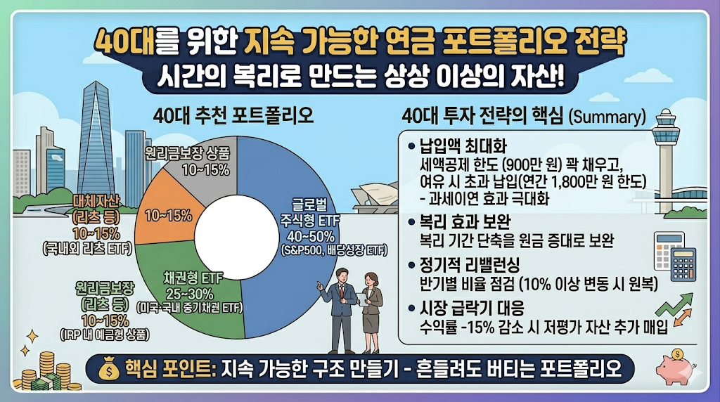 연금저축 투자전략 40대