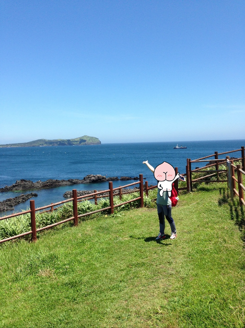 성산일출봉 산책로