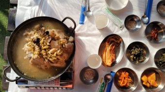 지리산 흑돼지 직화구이 