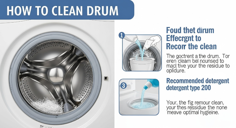 통살균/세탁조 청소 코스 작동