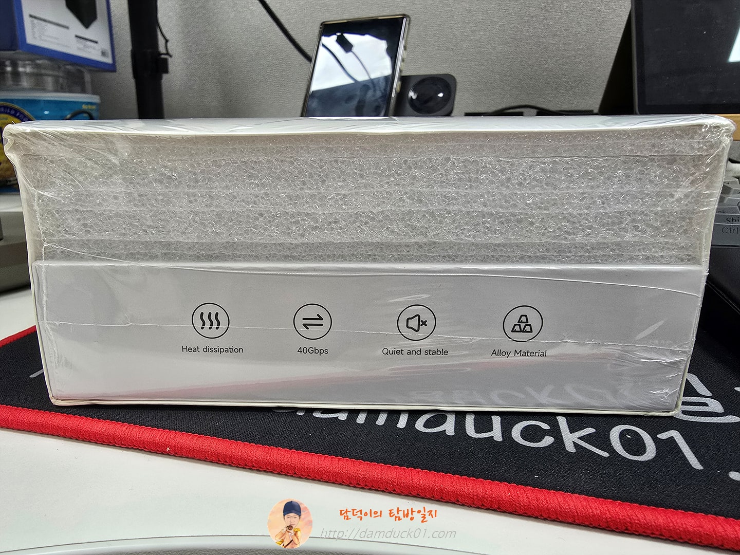 Hagibis USB4 하드 드라이브 인클로저 Thunderbolt 5/4 외부 SSD와 호환되는 Mac mini M4/M4 Pro용 40Gbps M.2 NVMe SSD 케이스