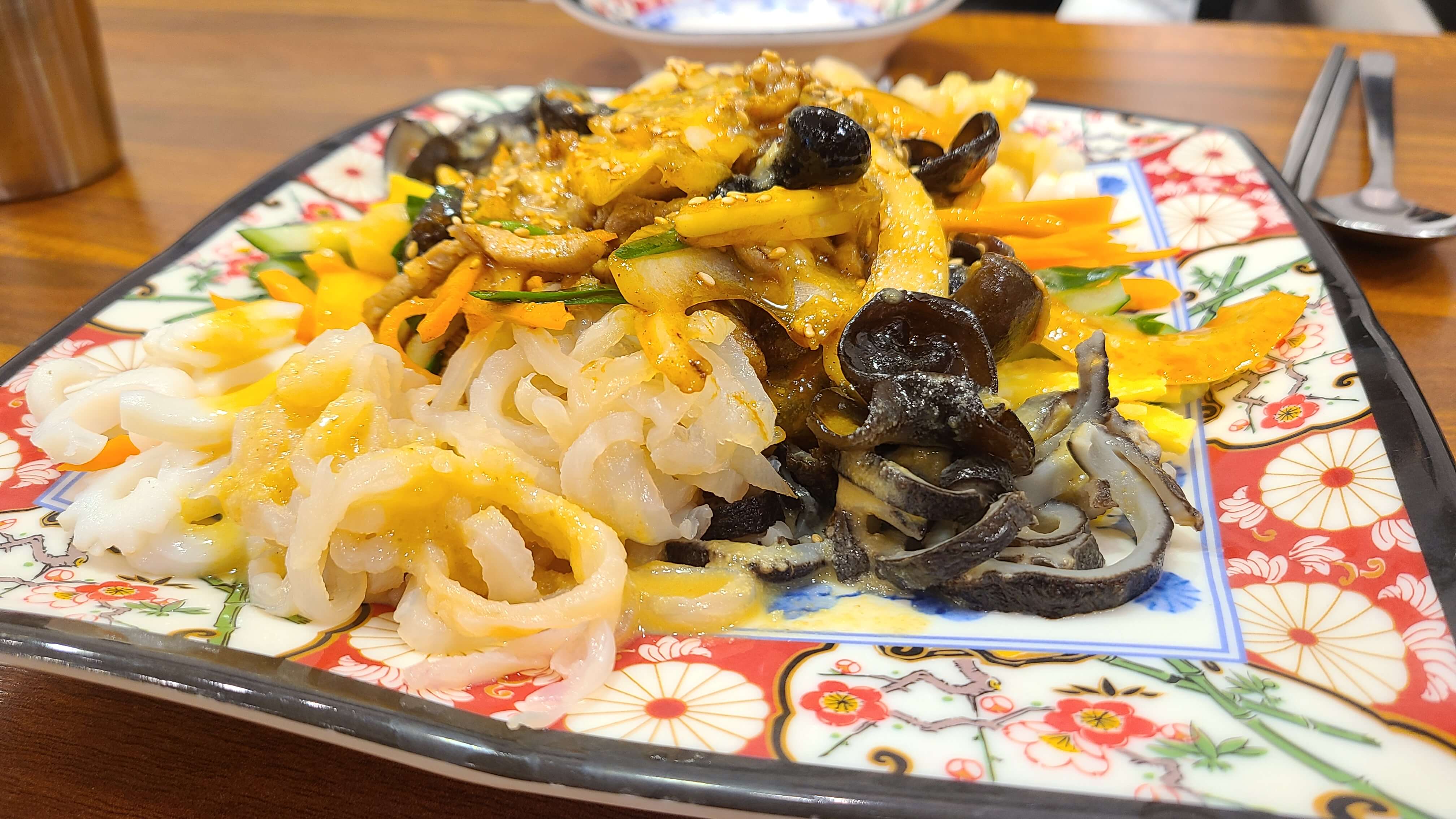 교대원-양장피-겨자소스