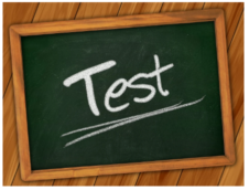 Written on the blackboard