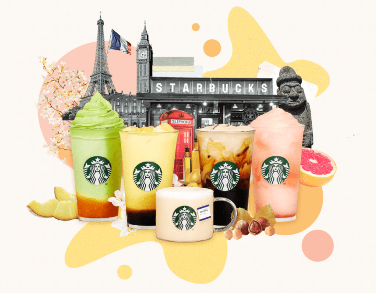 스타벅스 세계메뉴