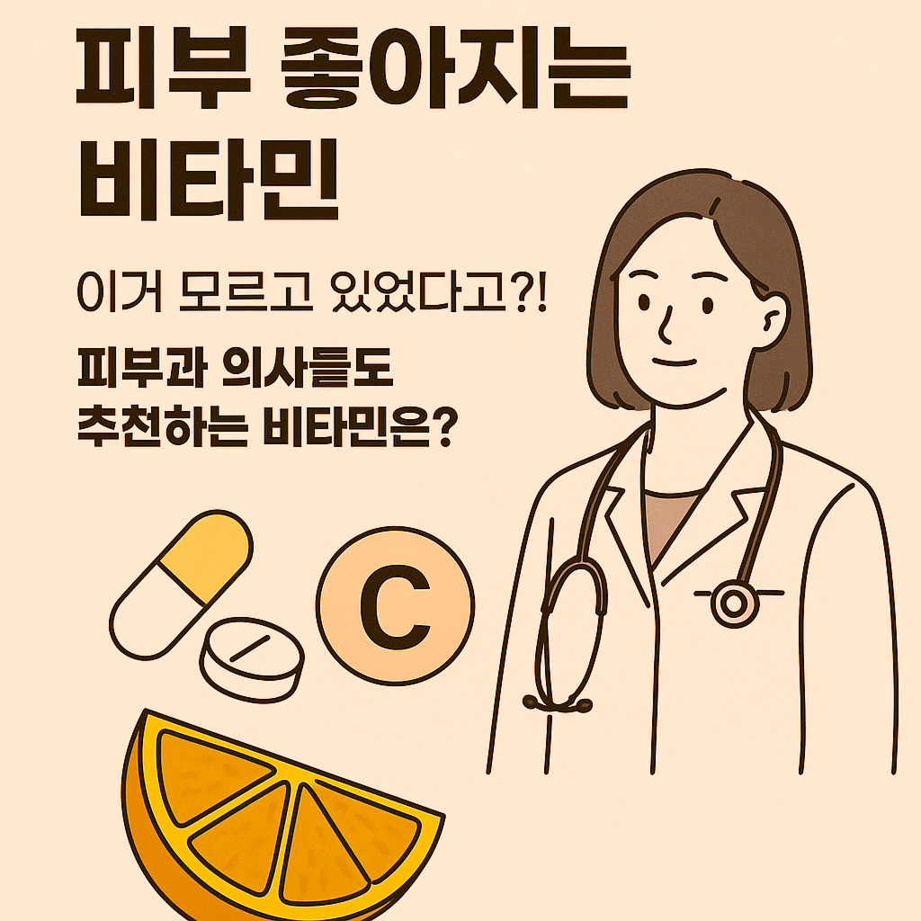 피부 좋아지는 비타민