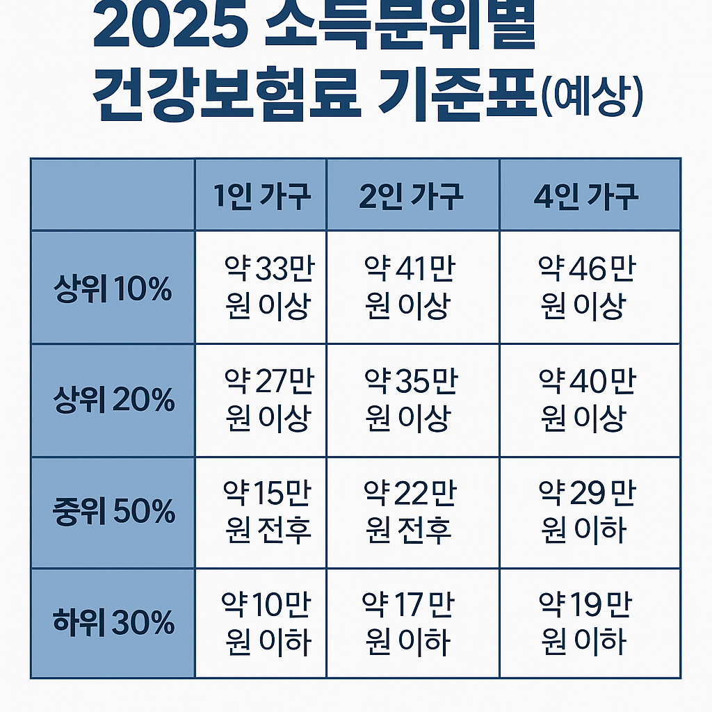 2025 민생회복 소비쿠폰 지급을 위한 소득분위 확인