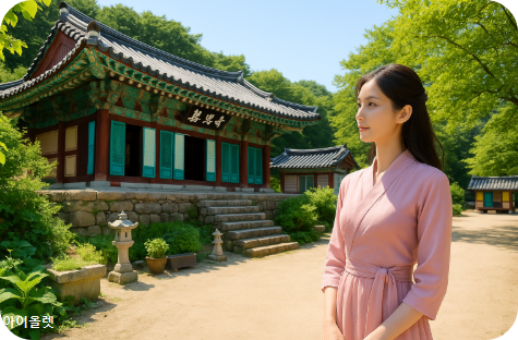 운흥사를 AI로 재현