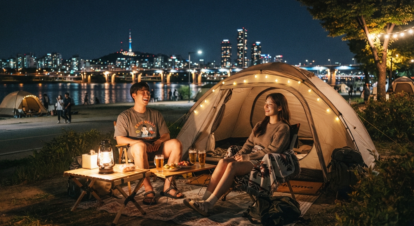 한강 밤핑 무료라는데 누구나 가능할까? 예약 방법과 취사 제한·배달 할인 확인