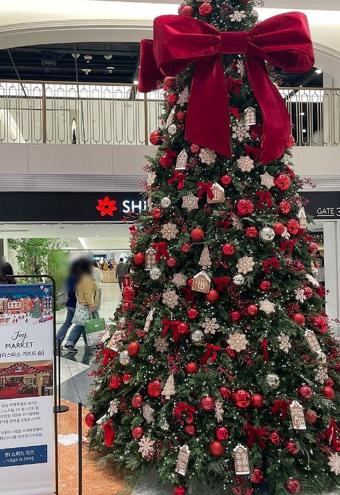 신세계 강남점 크리스마스마켓